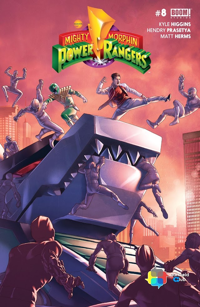 Mighty Morphin Power Rangers (2016)  Edição 08