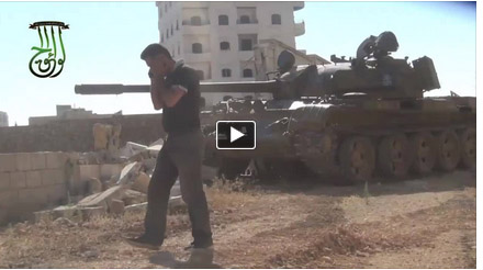 Video) MujahidinLiwa Al Haq dengan Tank melakukan serangan balik ke ...