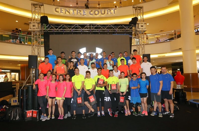 Under Armour, Earn Your Armour, Challenge, Mid Valley Megamall