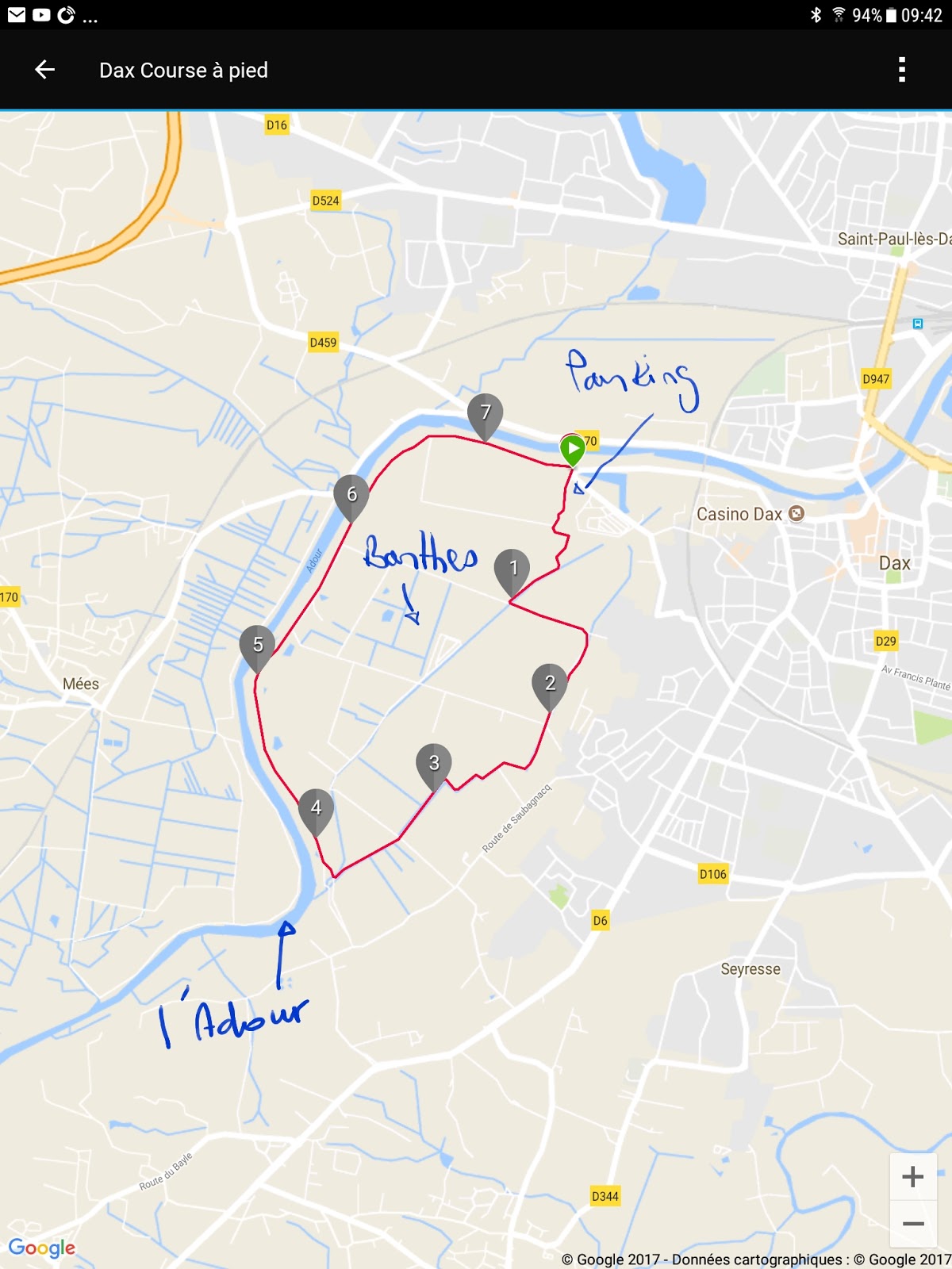 Peon runner, le blog du gars qui court trop trop vite... ou pas Courir au bois de boulogne... à Dax