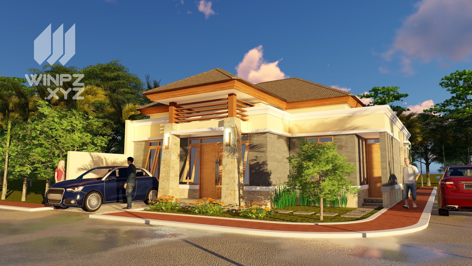 Desain Rumah Minimalis Type 120 | Winpz