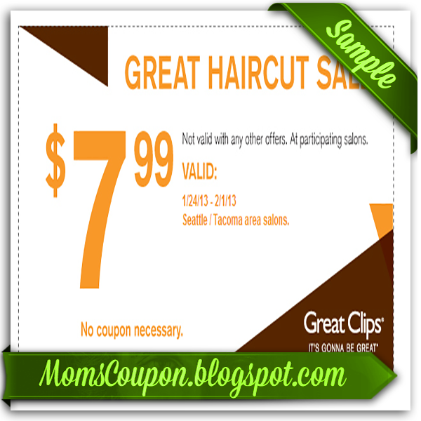 Use Free Printable Great Clips Coupons for big discounts Free