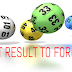 PAST RESULT TO FORCAST ON THURSDAY 21-3-2019