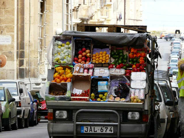 Uliczny warzywniak - Malta