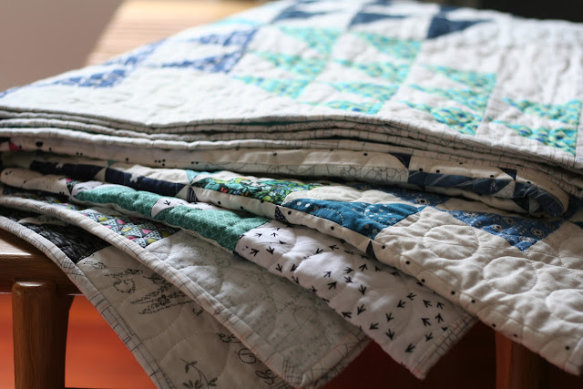 Ocean Waves Quilt by Wooden Spoon Quilts