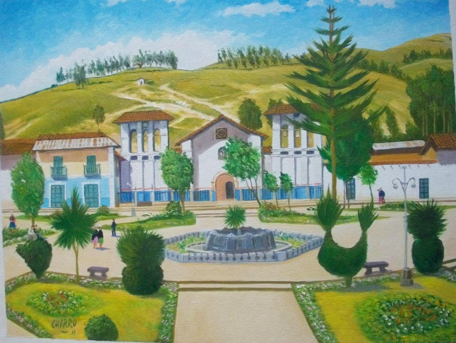 Celendín Pueblo Mágico PEQUEÑA HISTORIA La Plaza de Armas de Celendín