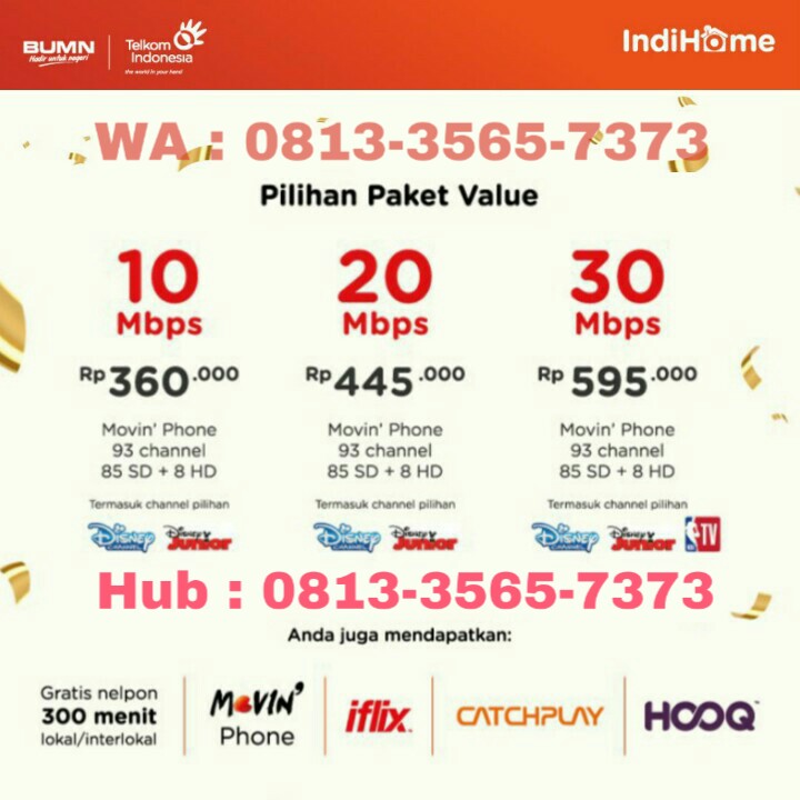 DAFTAR INDIHOME Daftar IndiHome Temanggung