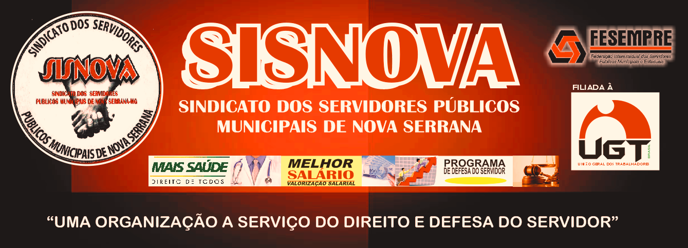 Sisnova Sindicato dos Servidores Públicos Municipais de Nova Serrana