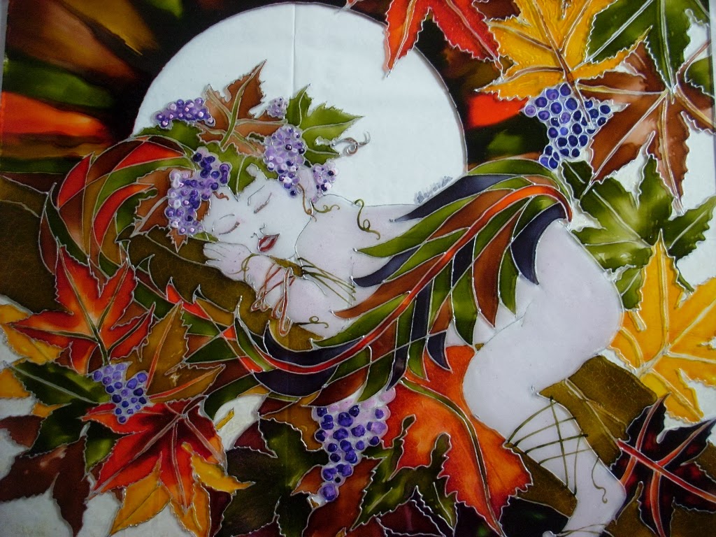 Le aly di lia di donatella marraoni quadri dipinti su for Immagini da dipingere su vetro