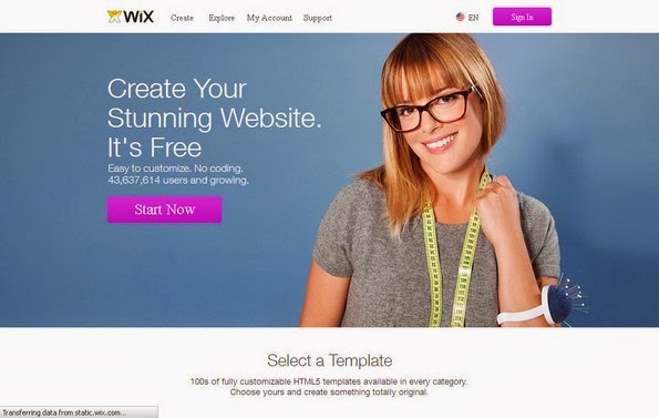 WIX website builder