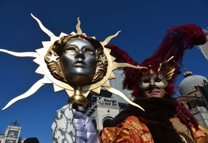 A magia do carnaval de Veneza