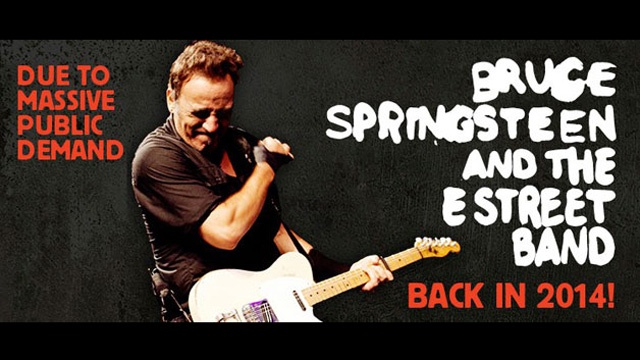 Blogkitch Bruce Springsteen Australian Tour 2014