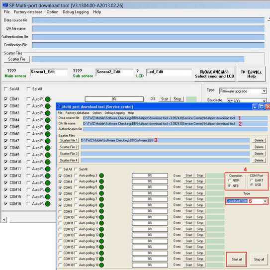 Sp Multiport Download Tool  -  9