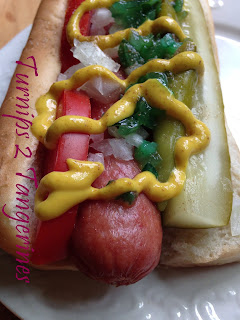Chicago Style Hot Dogs from Turnips 2 Tangerines Chicago Style Hot Dogs from Turnips 2 Tangerines