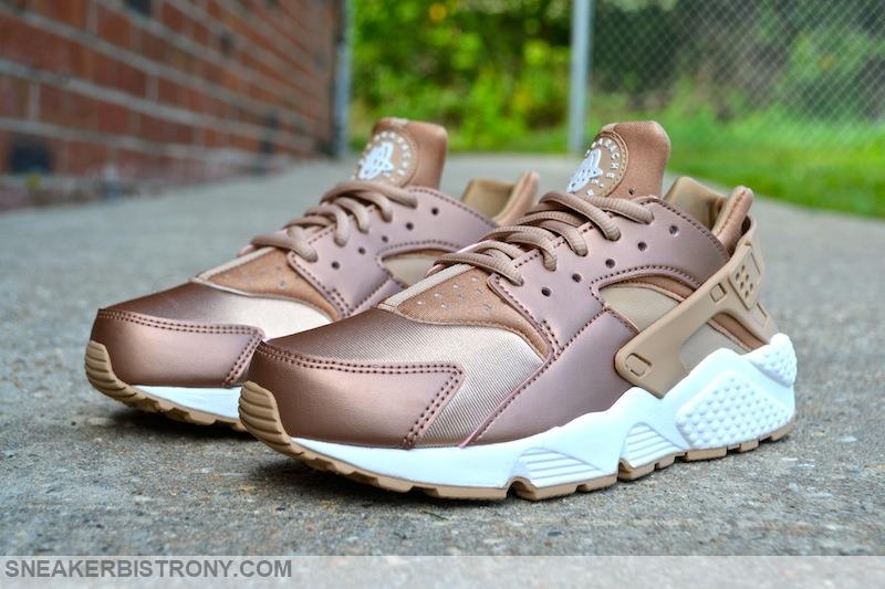 nike huarache metallic red bronze