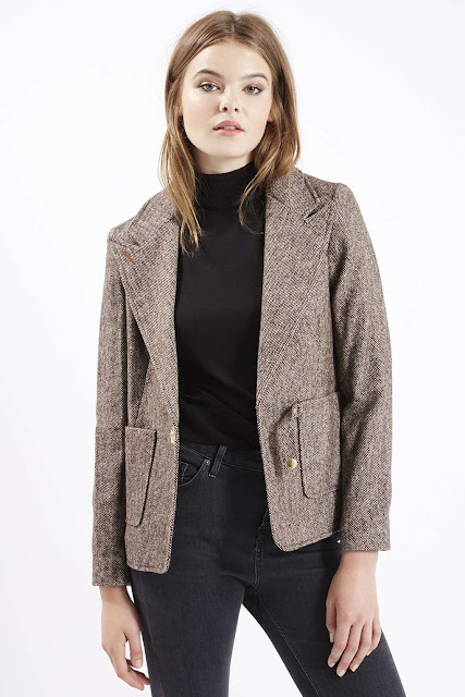 topshop tweed jacket