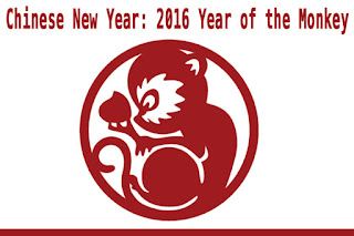 Chinese new year 2016 animal
