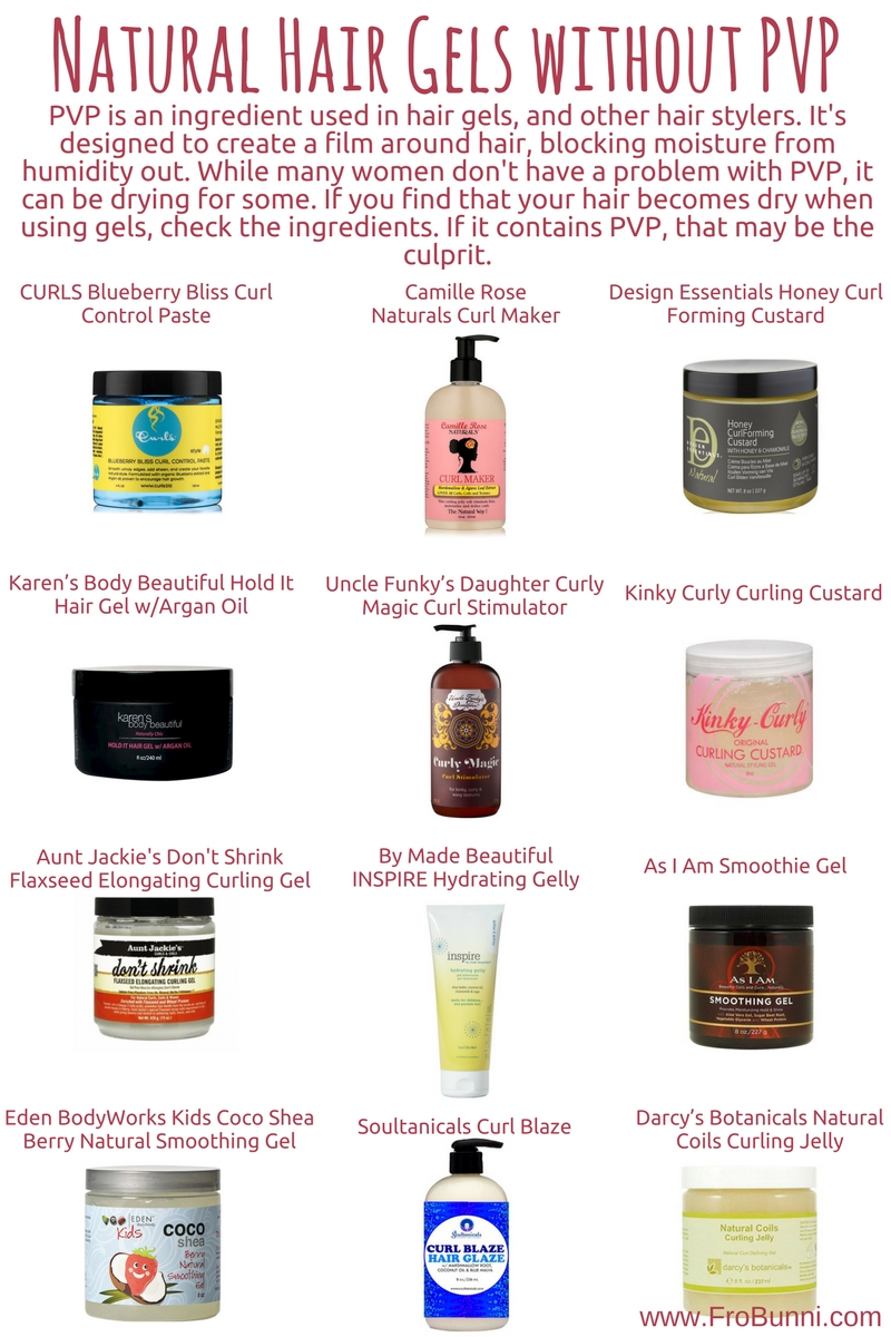 Natural Hair Gels Without Pvp Frobunni