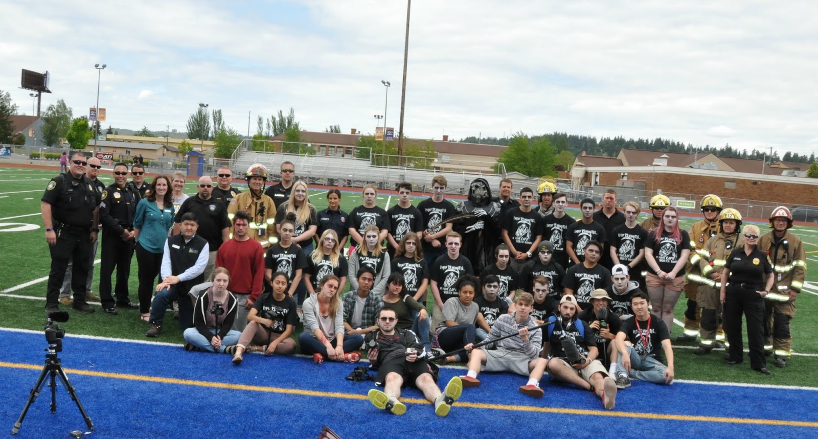 Fire Department Mock DUI simulation brings safety message to