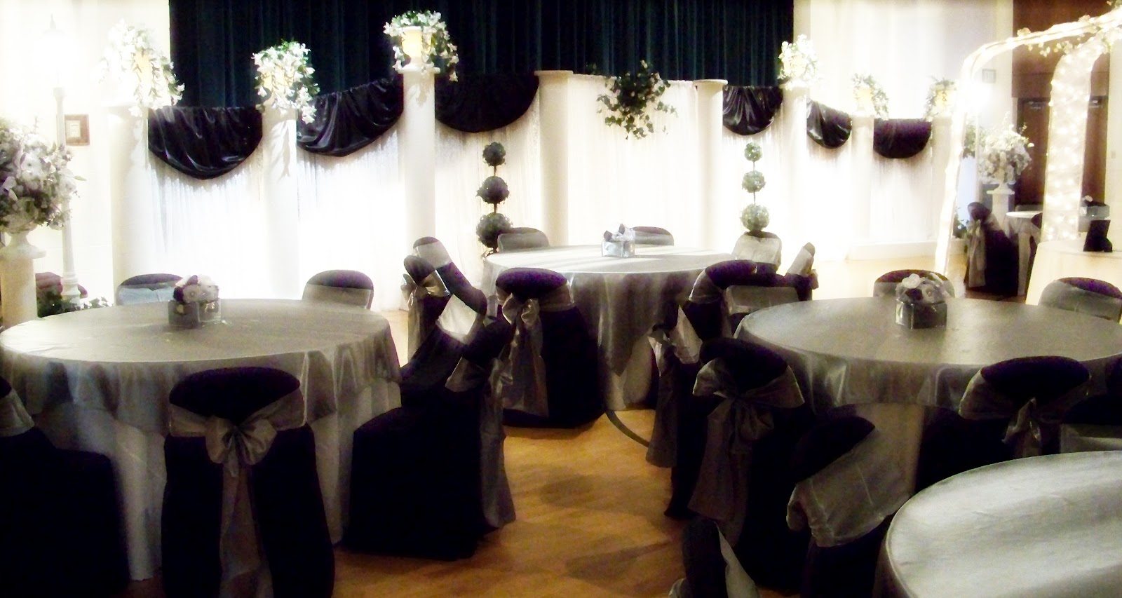 Black White And Silver Wedding Ideas