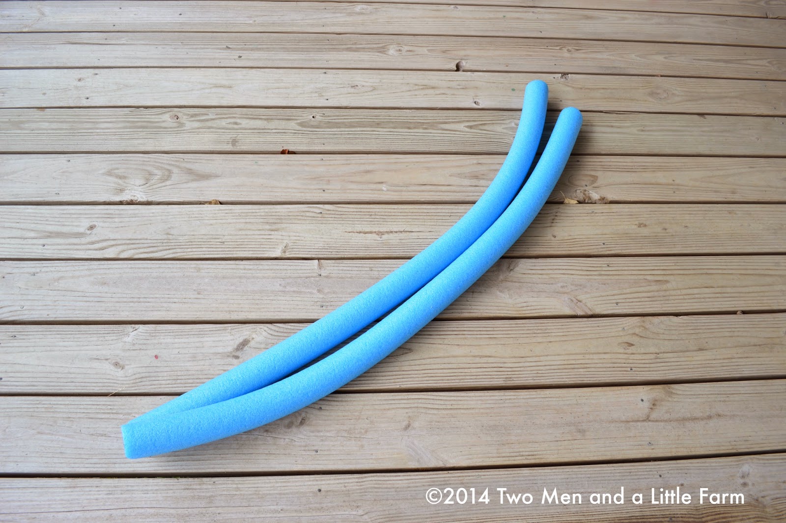 Two Men and a Little Farm POOL NOODLE FOAM PIPE PROTECTOR FOR FREEZE