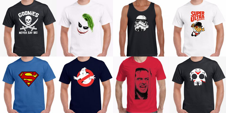 camisetas frikis cine