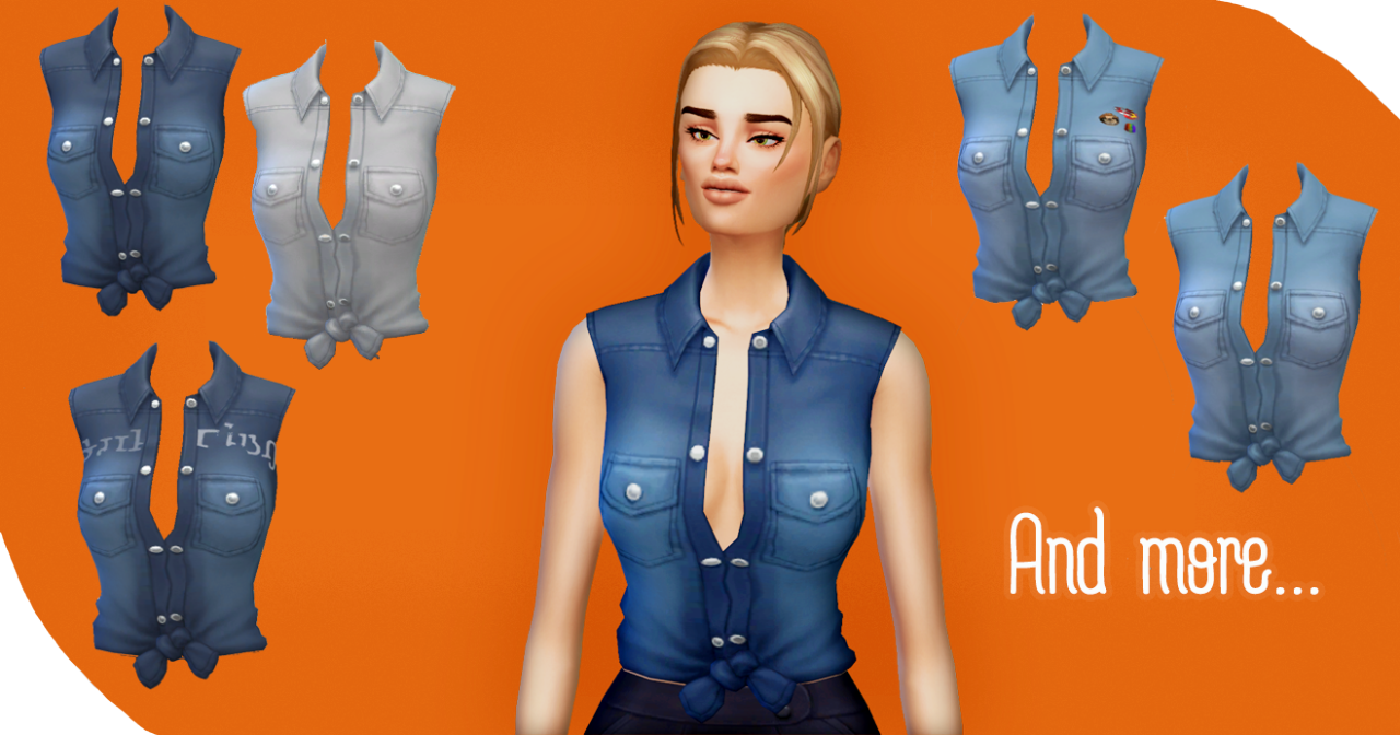 My Sims 4 Blog Vice Top By Simplifiedsimi