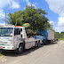 Caminhão abandonado é removido pela STTU