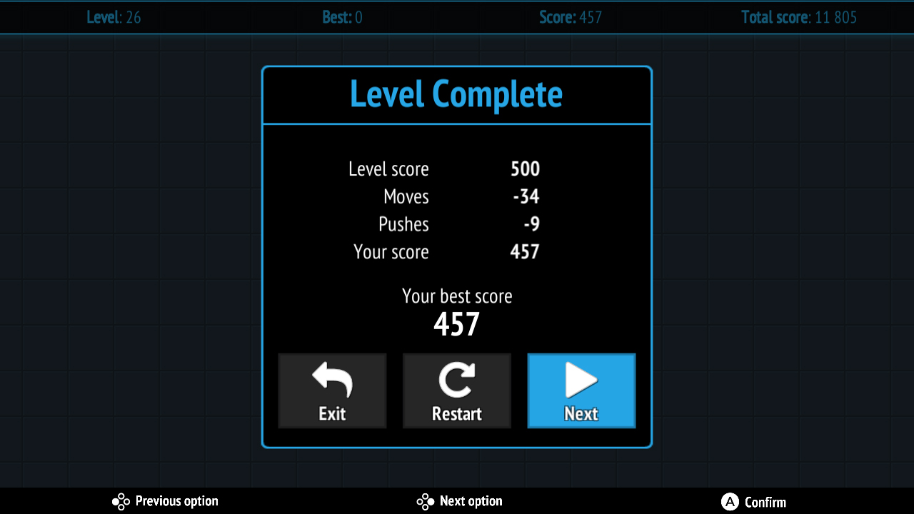 New Games PUSH THE BOX (Nintendo Switch) Puzzle The Entertainment