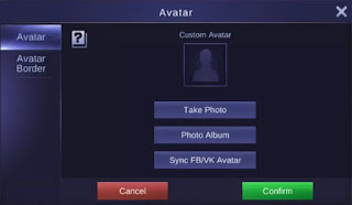 Cara Mengatasi Tidak Bisa Ganti Avatar Mobile Legends