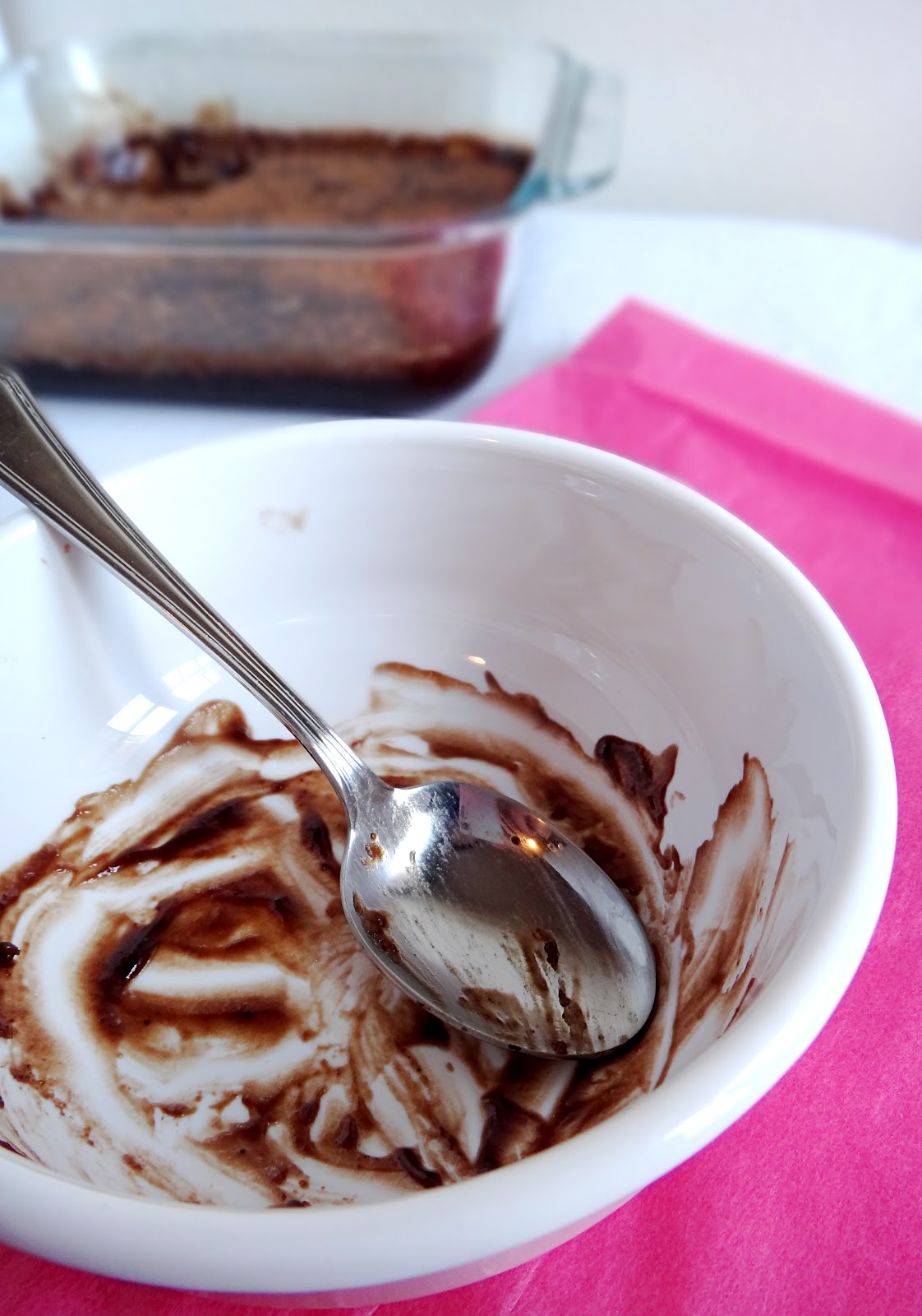 Badger Kitchen Chocolate Upsidedown Cake