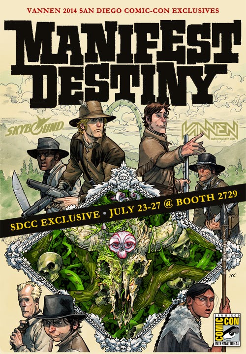 San Diego Comic-Con 2014 Exclusive Vannen x Skybound Manifest Destiny Watch