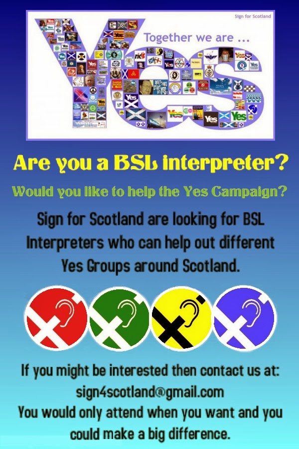 BSL Volunteers Wanted