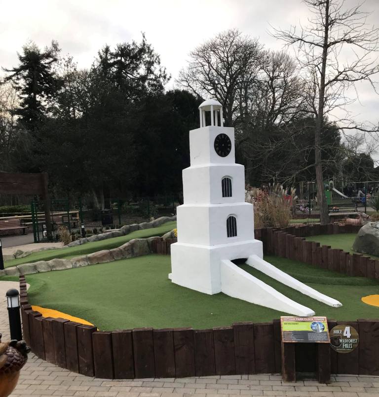 The Ham and Egger Files Wildforest Falls Adventure Golf at Hotham Park