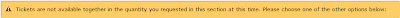 buy tickets error, unable to process order buy tickets error, unable to process order