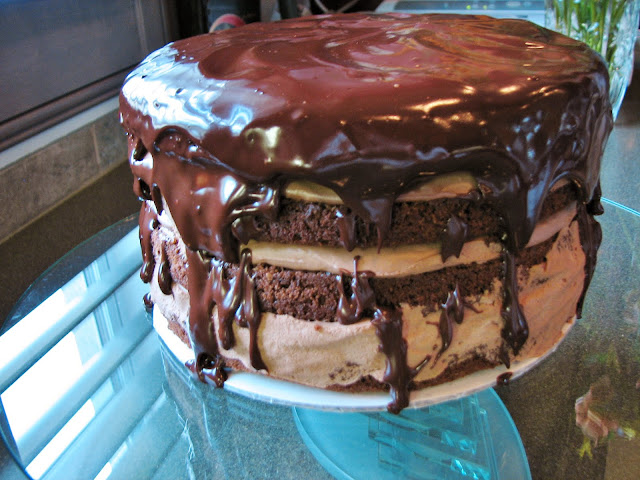 flourless cake, Chocolate, Hazelnut, Cake, Mousse Filling
