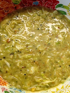 Cabbage Kootu,Green Cabbage,South Indian Gravy