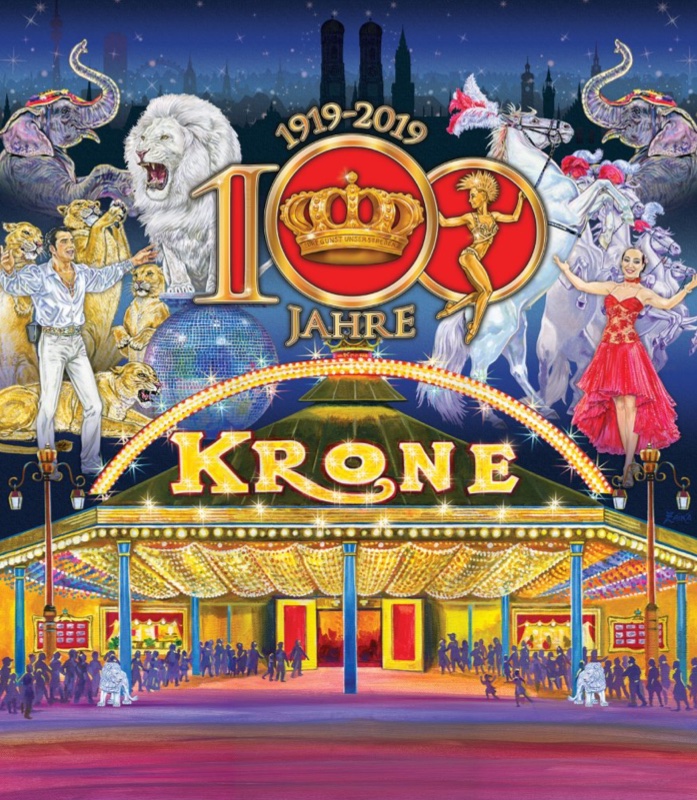 Norberts Internationale Circuswelt 100 Jahre Circus Krone in München
