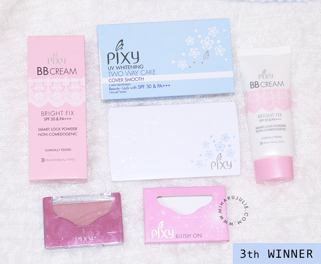 pixy cosmetic indonesia giveaway miharu julie pixy cosmetic indonesia giveaway miharu julie