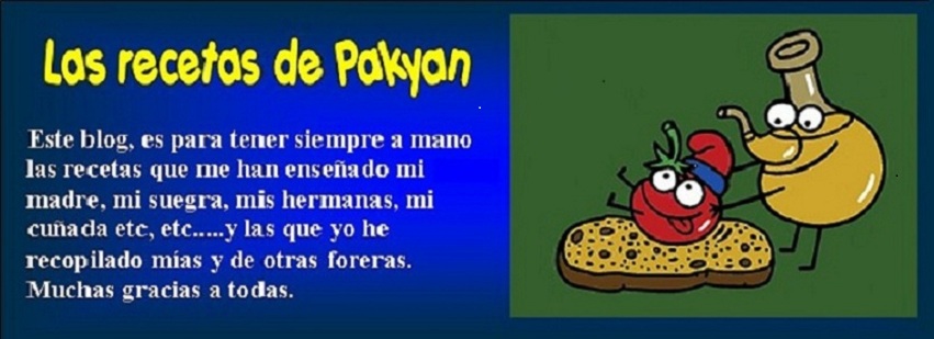 Las recetas de Pakyan