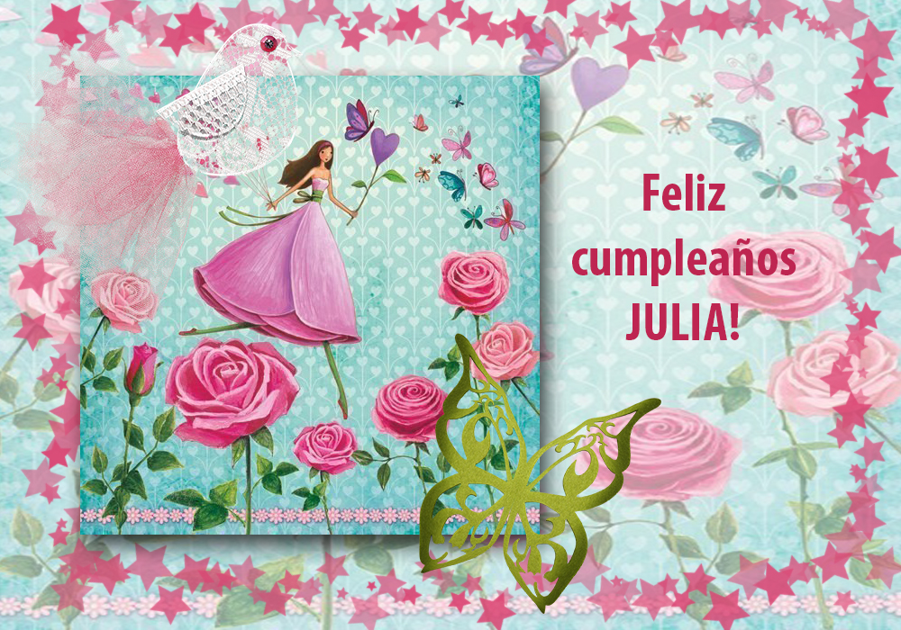 Feliz cumpleaños Julia.