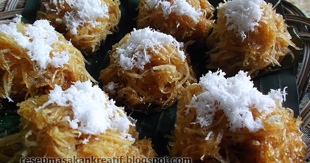 Resep Sawut Singkong Gula Merah | Olahan Singkong Parut Kukus Enak