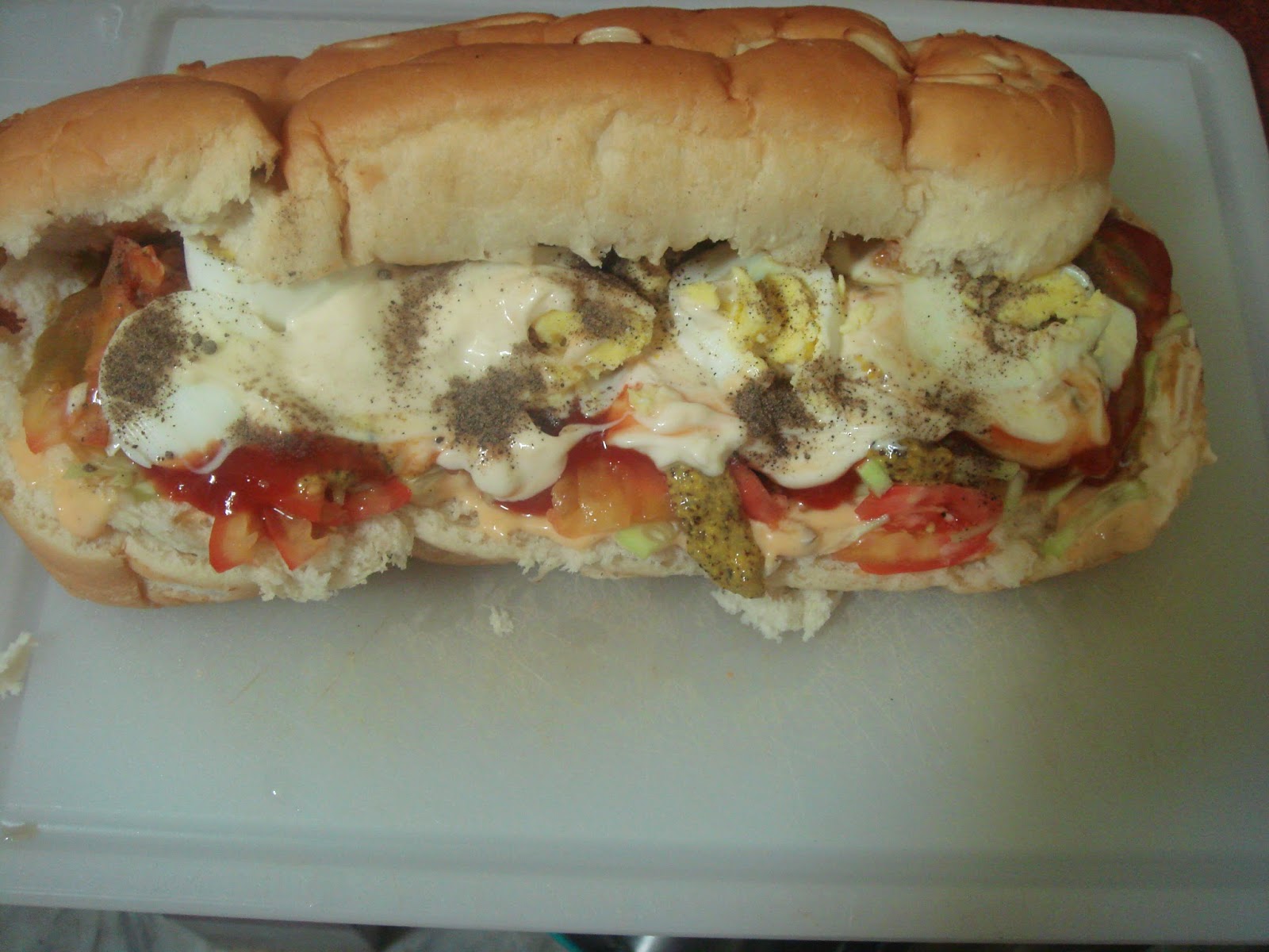 Flavors & Spices of India: Recipe Of Jumbo Sandwich