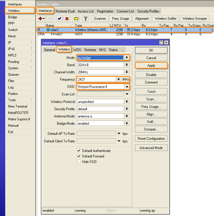Semangat Belajar: WDS (Wireless Distribution System)