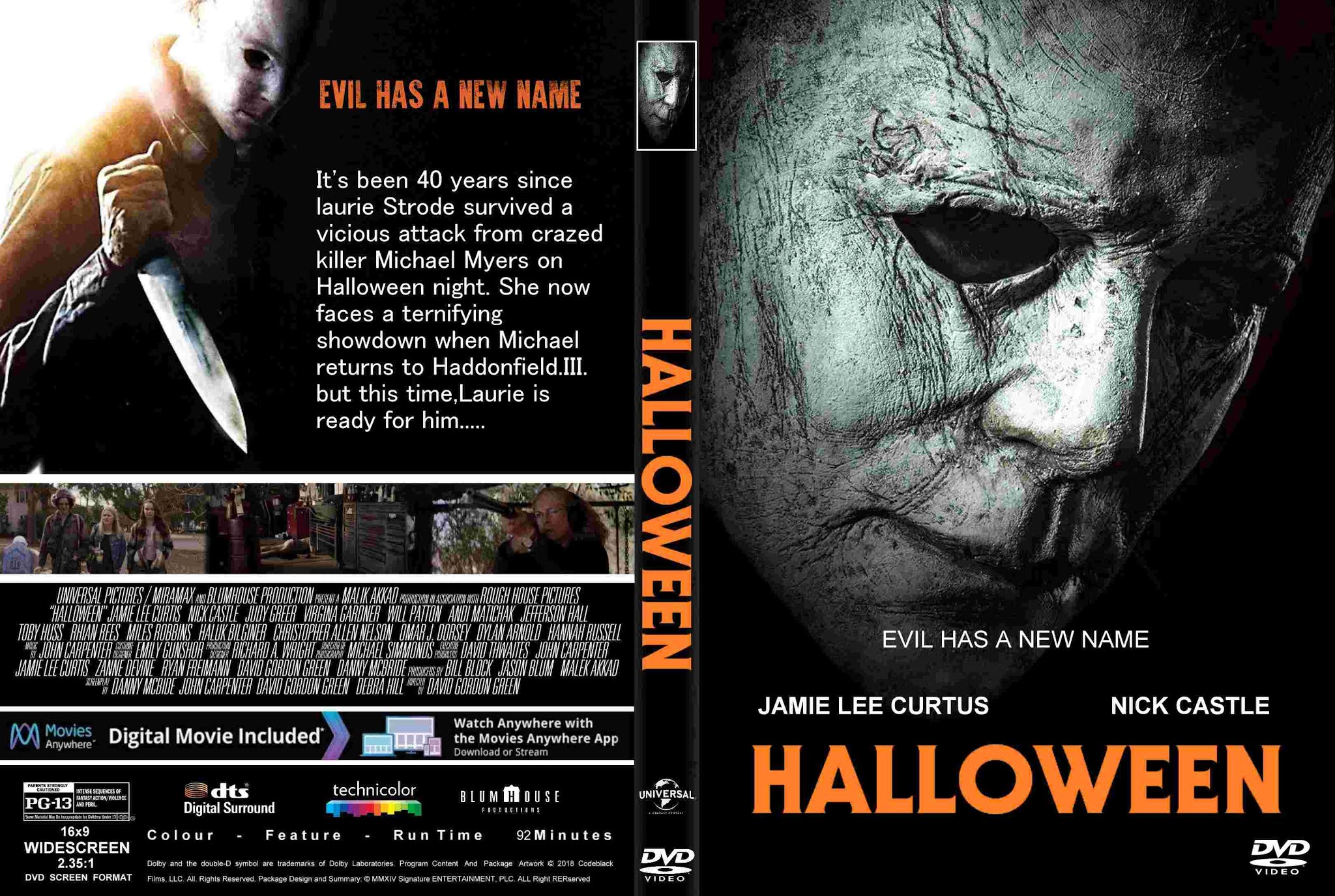 The Horrors of Halloween HALLOWEEN (2018) Ads, VHS, DVD, Bluray and