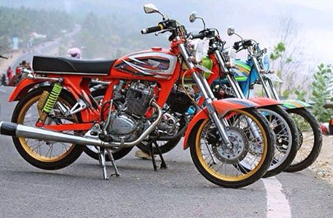 Modifikasi megapro jadi motor CB keren | Dunia Otomotif