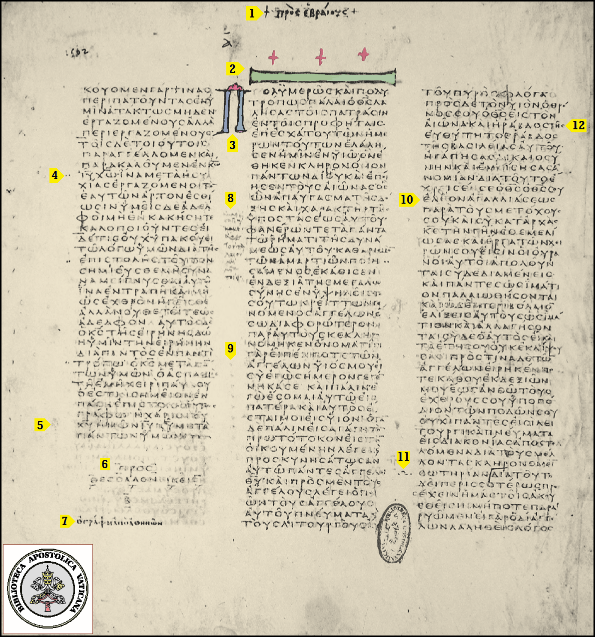 The Text Of The Gospels Fool And Knave Hebrews 1 In Codex Vaticanus