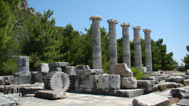 Turcja, Priene Świątynia Ateny
