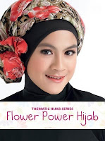 Hijab atau Jilbab Flower power