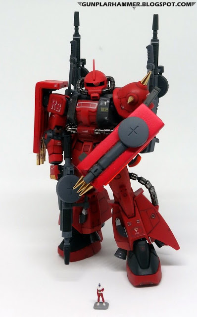 RG Johnny Ridden's Zaku II Custom Full Bullet Zaku Prototype Gundam